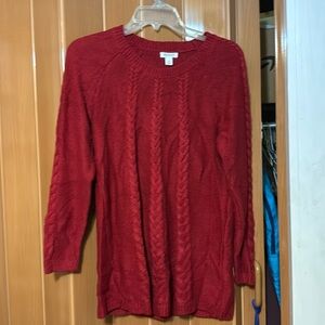 EUC beautiful Westport size medium red sweater